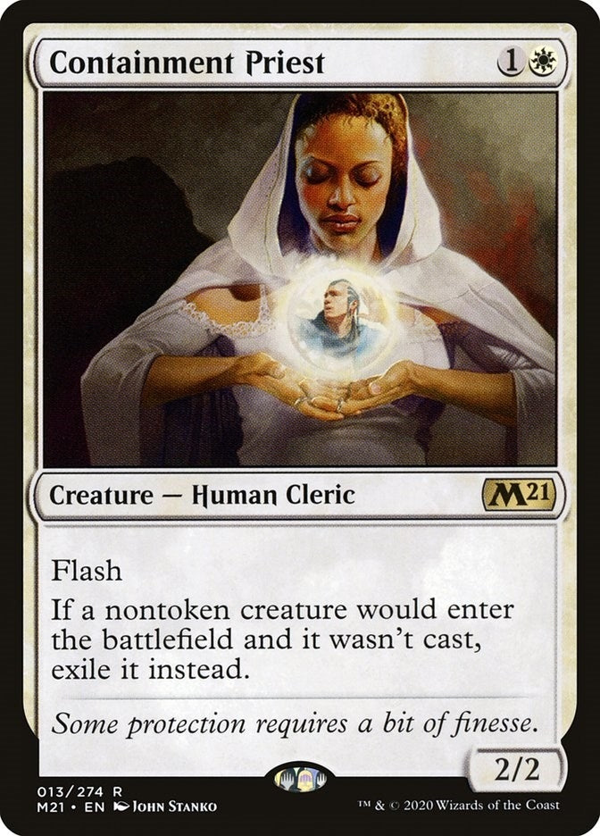 Image for Containment Priest (13) (Core Set 2021) - Magic: The Gathering