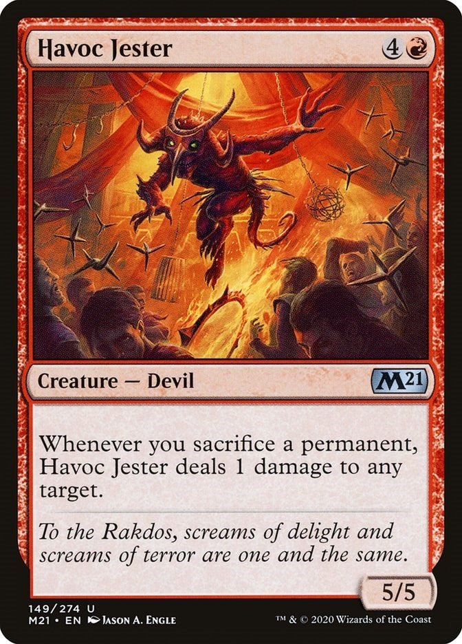 Image for Havoc Jester (149) (Core Set 2021) - Magic: The Gathering