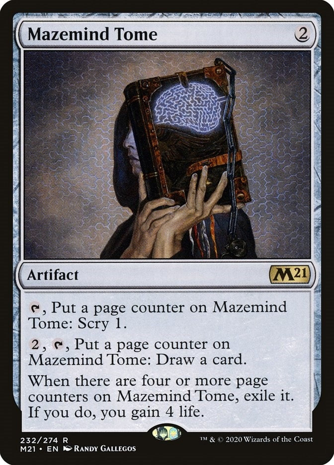 Image for Mazemind Tome (232) (Core Set 2021) - Magic: The Gathering