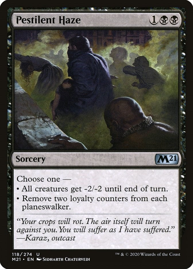 Pestilent Haze (118) (Core Set 2021)