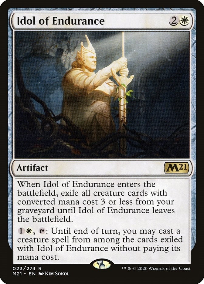 Image for Idol of Endurance (23) (Core Set 2021) - Magic: The Gathering