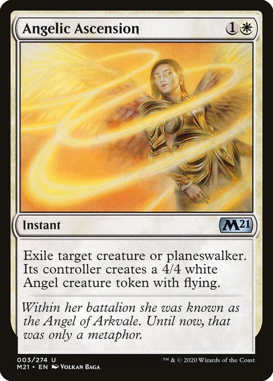 Image for Angelic Ascension (3) (Core Set 2021) - Magic: The Gathering