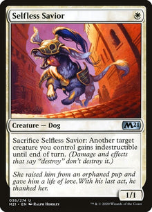 Image for Selfless Savior (36) (Core Set 2021) - Magic: The Gathering