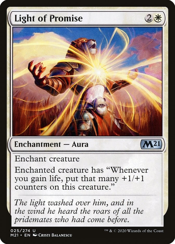 Light of Promise (25) (Core Set 2021)