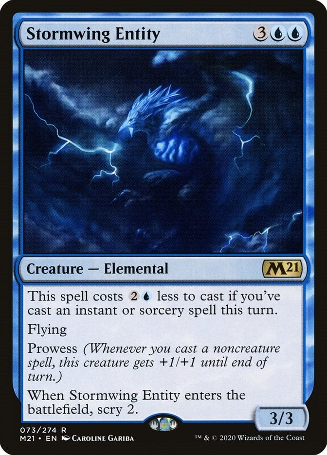 Image for Stormwing Entity (73) (Core Set 2021) - Magic: The Gathering