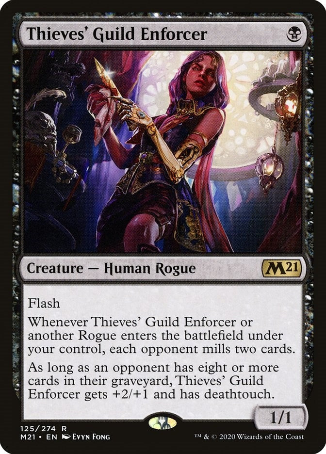 Image for Thieves' Guild Enforcer (125) (Core Set 2021) - Magic: The Gathering