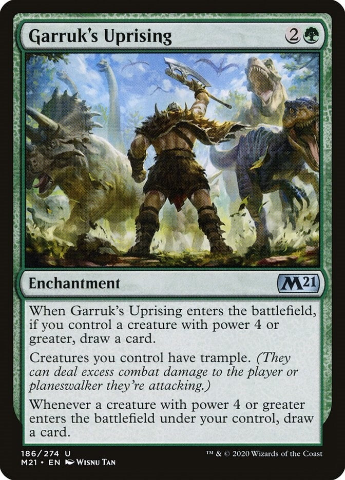 Image for Garruk's Uprising (186) (Core Set 2021) - Magic: The Gathering
