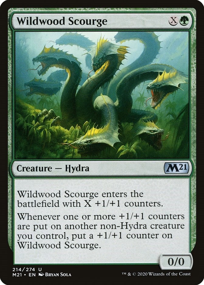 Image for Wildwood Scourge (214) (Core Set 2021) - Magic: The Gathering