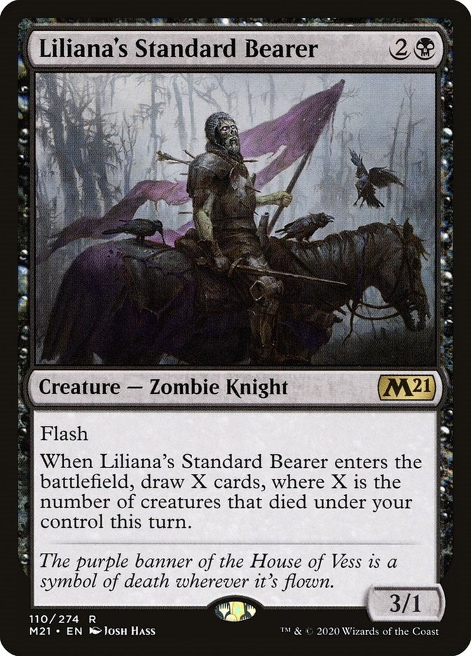 Image for Liliana's Standard Bearer (110) (Core Set 2021) - Magic: The Gathering