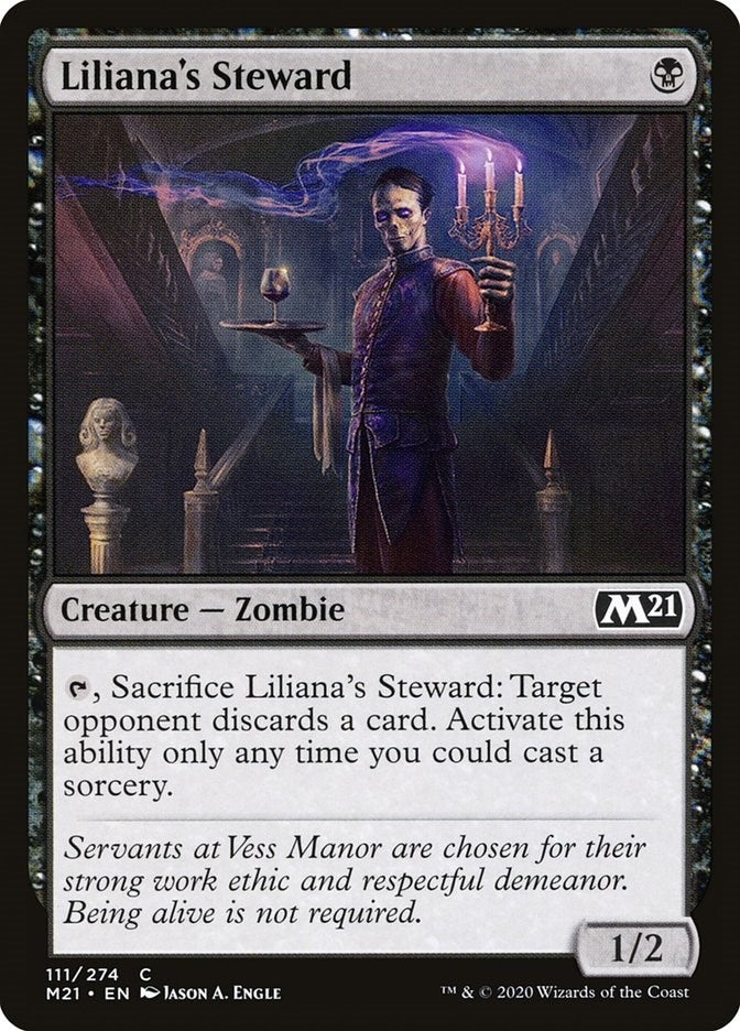 Image for Liliana's Steward (111) (Core Set 2021) - Magic: The Gathering