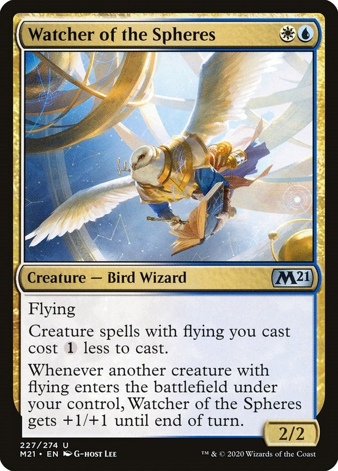 Image for Watcher of the Spheres (227) (Core Set 2021) - Magic: The Gathering