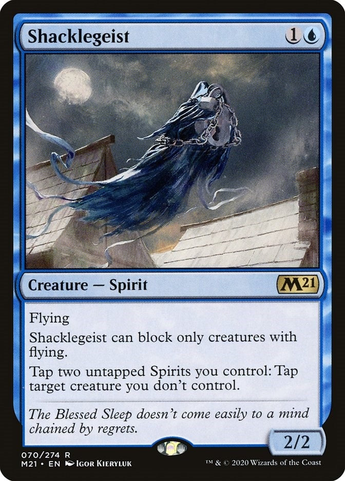 Image for Shacklegeist (70) (Core Set 2021) - Magic: The Gathering