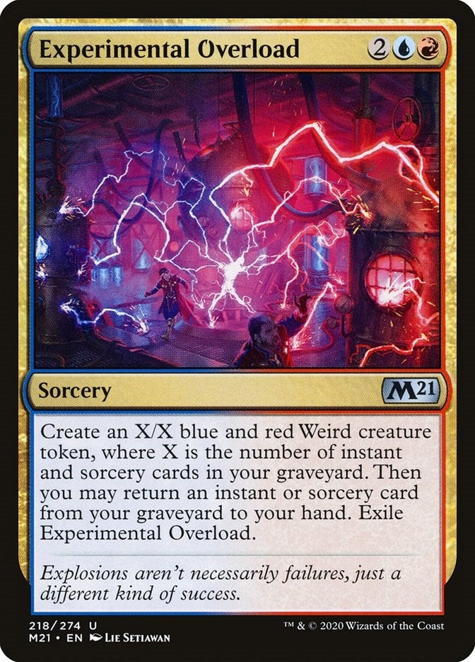 Experimental Overload (218) (Core Set 2021)