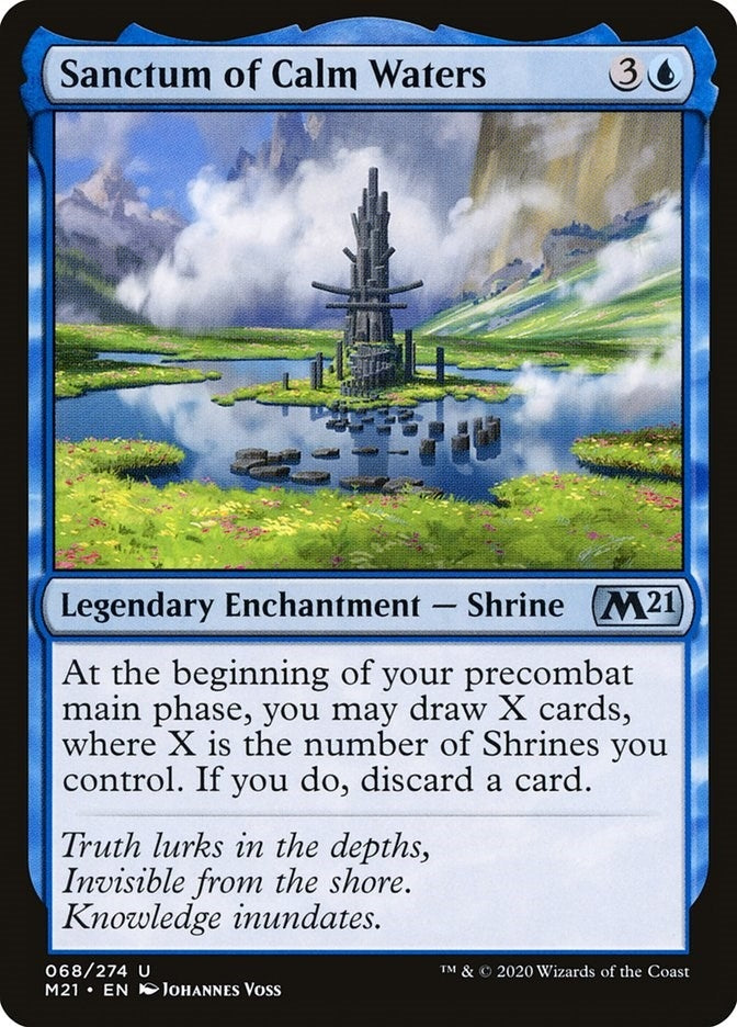 Sanctum of Calm Waters (68) (Core Set 2021)