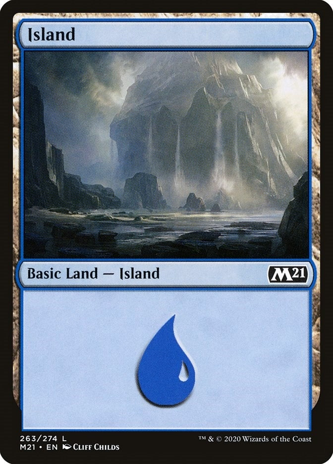 Image for Island (263) (263) (Core Set 2021) - Magic: The Gathering