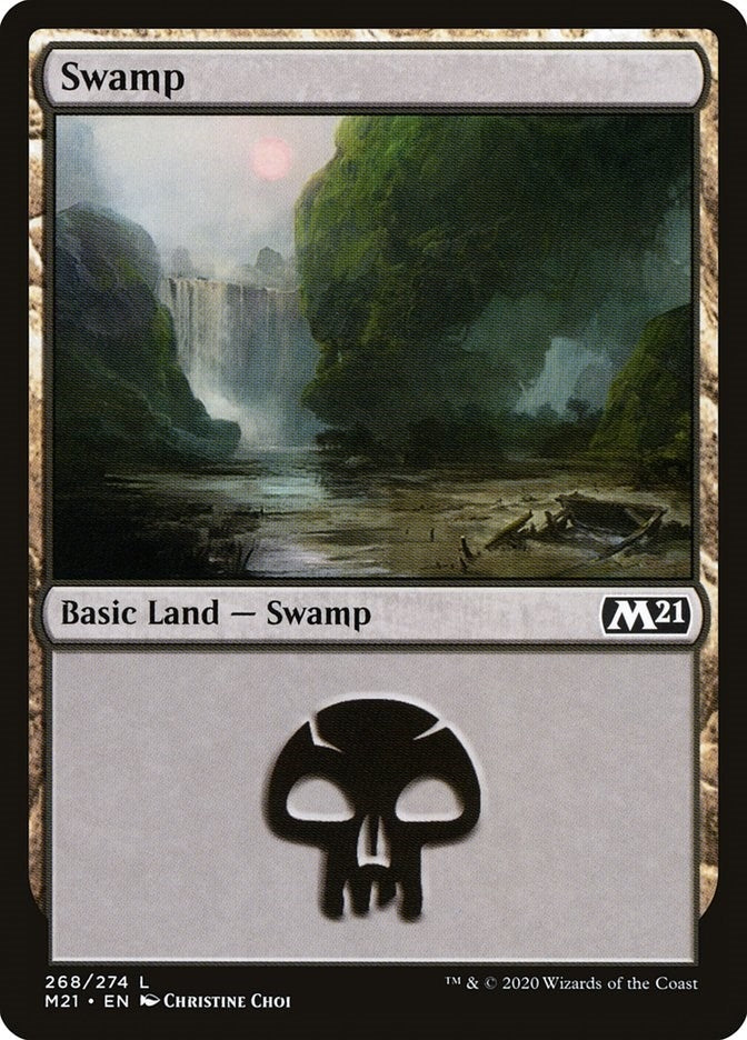 Image for Swamp (268) (268) (Core Set 2021) - Magic: The Gathering