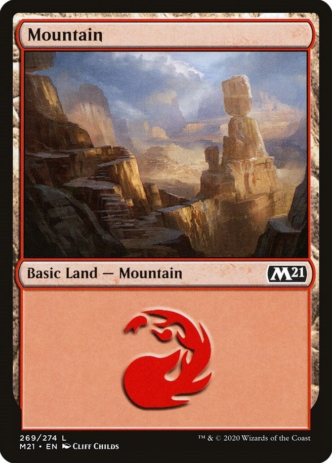 Image for Mountain (269) (269) (Core Set 2021) - Magic: The Gathering