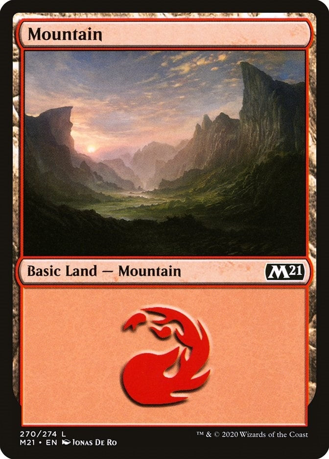 Mountain (270) (270) (Core Set 2021)