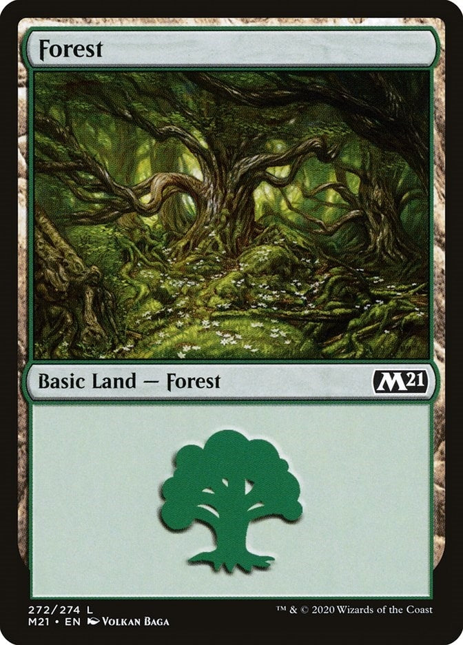 Image for Forest (272) (272) (Core Set 2021) - Magic: The Gathering