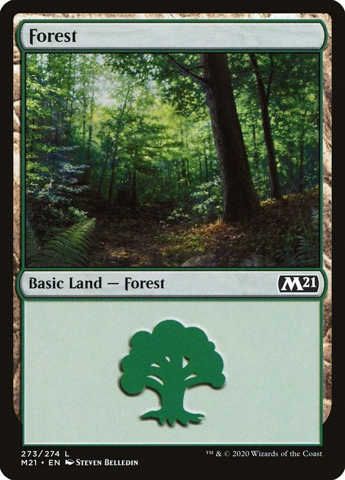 Image for Forest (273) (273) (Core Set 2021) - Magic: The Gathering