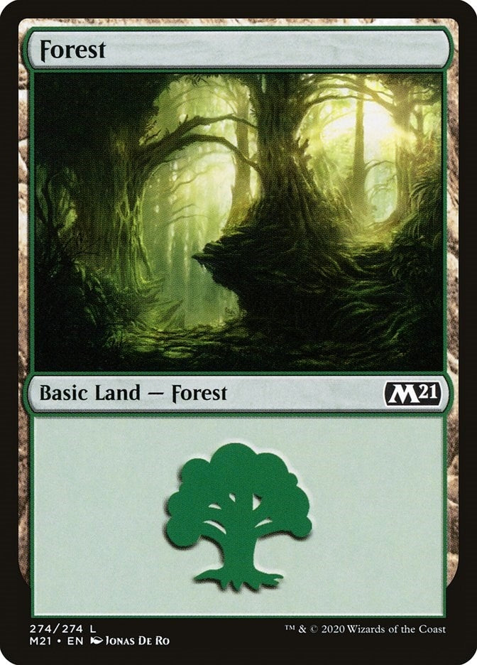 Forest (274) (274) (Core Set 2021)