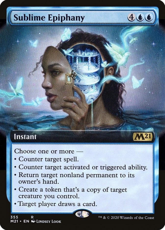 Sublime Epiphany (Extended Art) (355) (Core Set 2021)