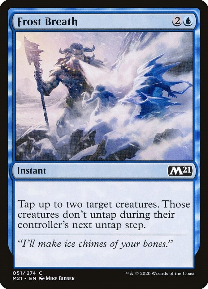 Image for Frost Breath (51) (Core Set 2021) - Magic: The Gathering