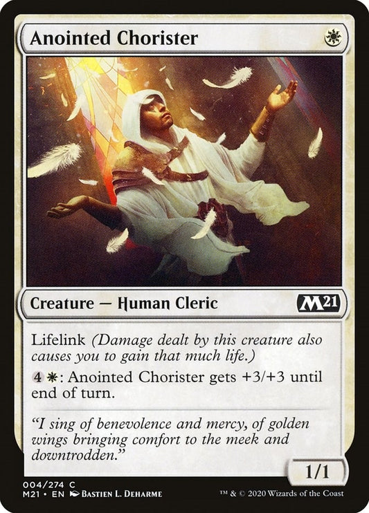 Image for Anointed Chorister (4) (Core Set 2021) - Magic: The Gathering