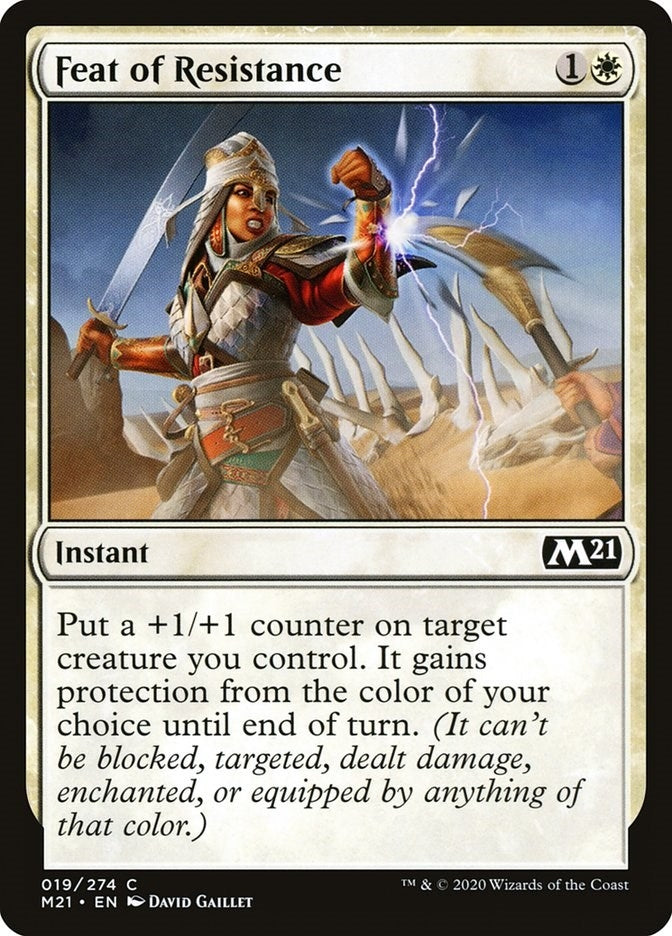 Image for Feat of Resistance (19) (Core Set 2021) - Magic: The Gathering
