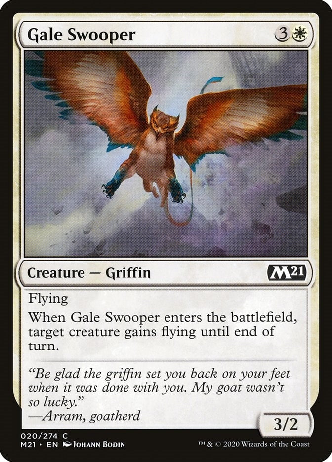 Image for Gale Swooper (20) (Core Set 2021) - Magic: The Gathering