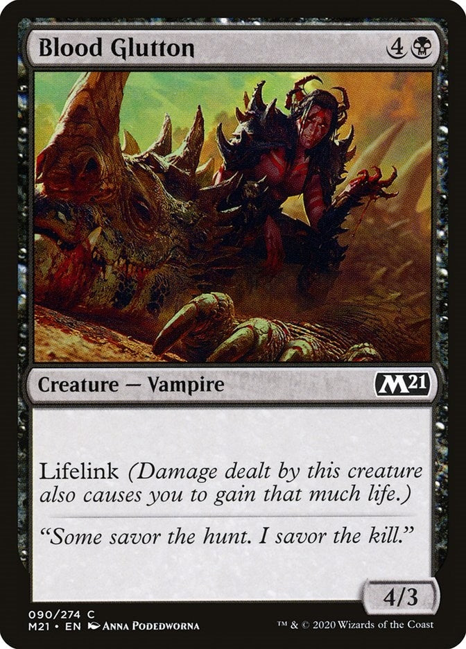 Image for Blood Glutton (90) (Core Set 2021) - Magic: The Gathering