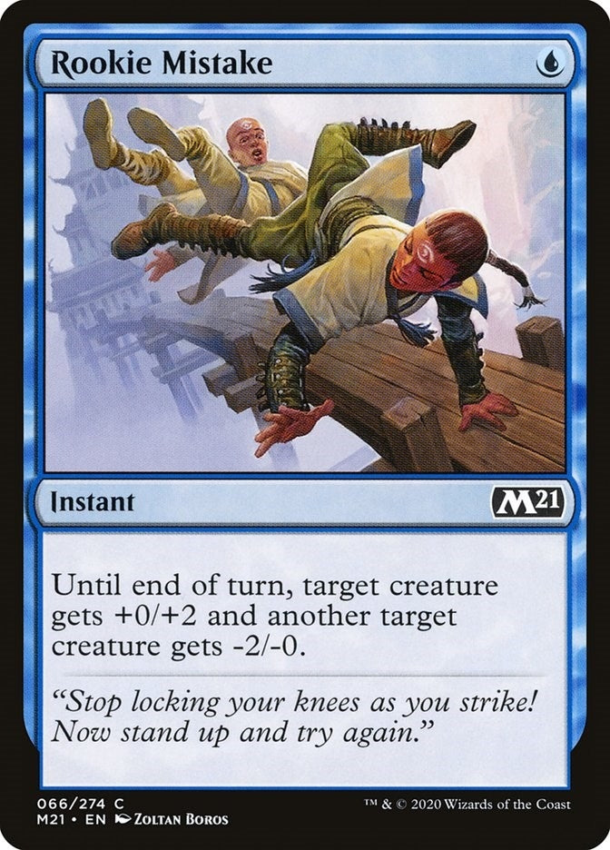 Image for Rookie Mistake (66) (Core Set 2021) - Magic: The Gathering
