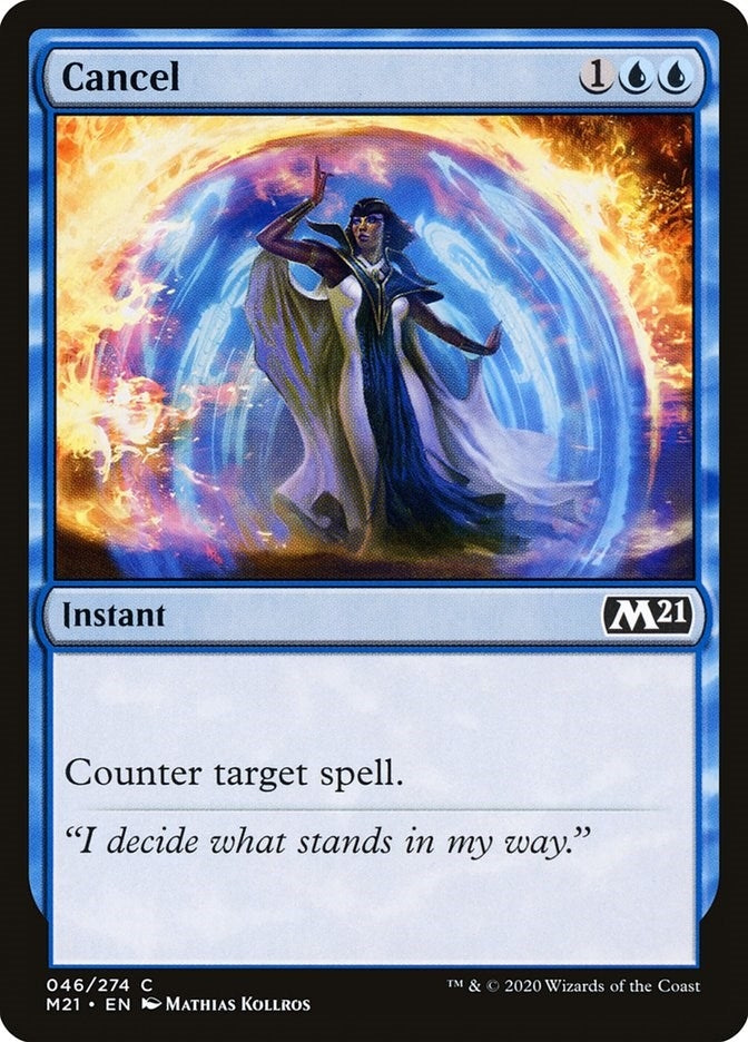 Image for Cancel (46) (Core Set 2021) - Magic: The Gathering