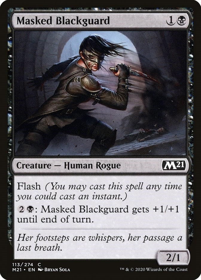 Masked Blackguard (113) (Core Set 2021)