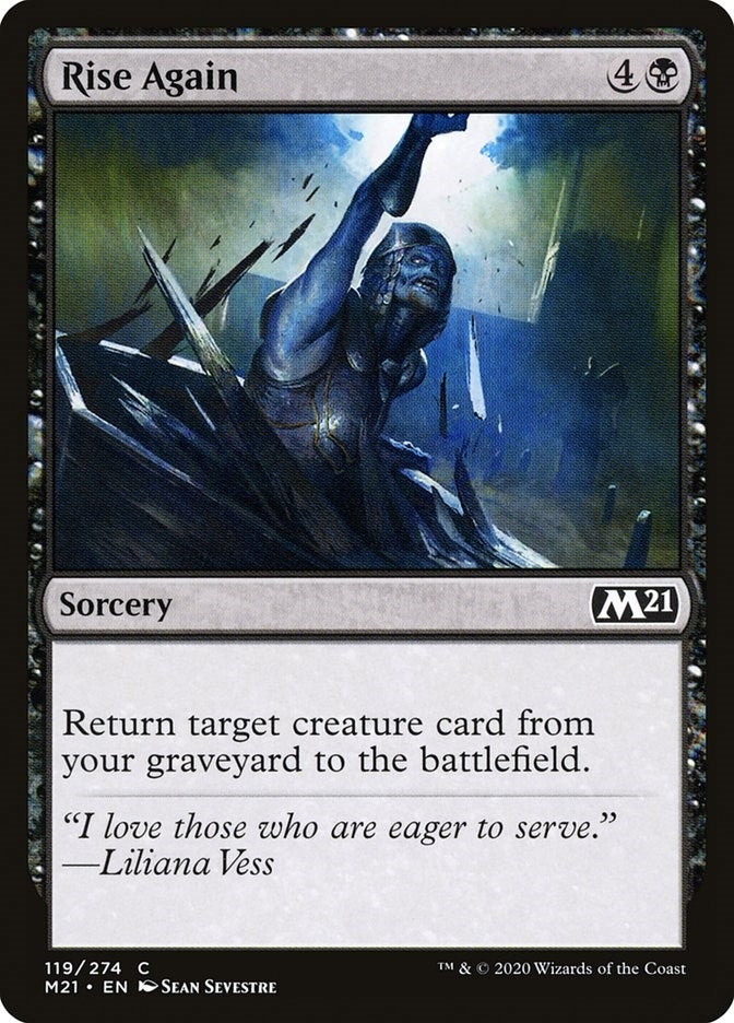 Image for Rise Again (119) (Core Set 2021) - Magic: The Gathering