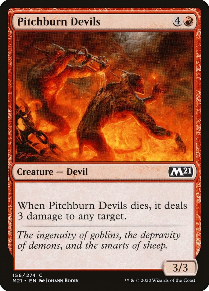Pitchburn Devils (156) (Core Set 2021)