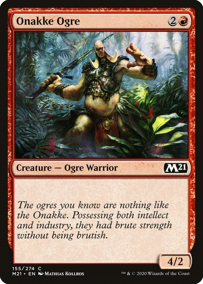 Onakke Ogre (155) (Core Set 2021)