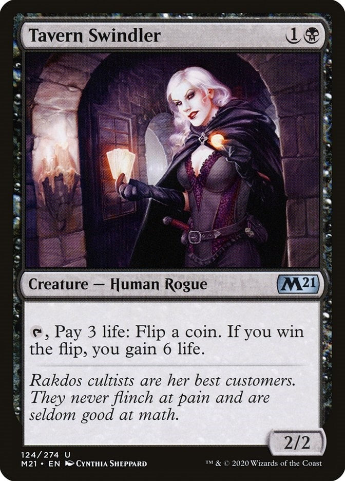Image for Tavern Swindler (124) (Core Set 2021) - Magic: The Gathering