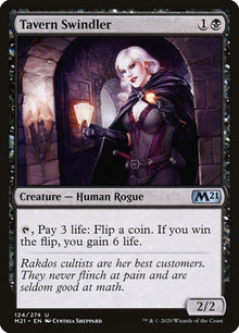 Image for Tavern Swindler (124) (Core Set 2021) - Magic: The Gathering
