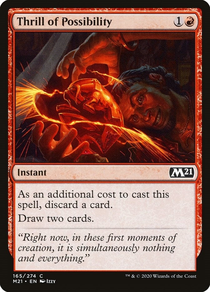 Image for Thrill of Possibility (165) (Core Set 2021) - Magic: The Gathering