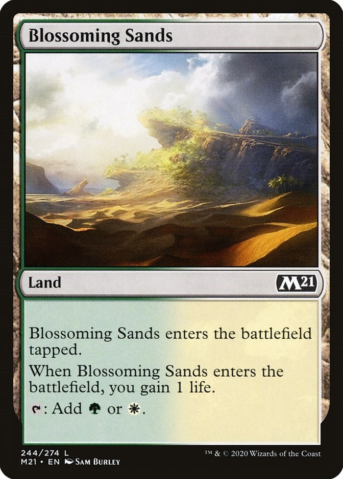 Blossoming Sands (244) (Core Set 2021)