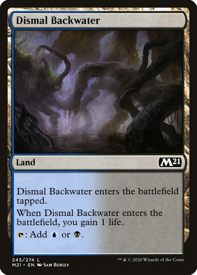 Image for Dismal Backwater (245) (Core Set 2021) - Magic: The Gathering