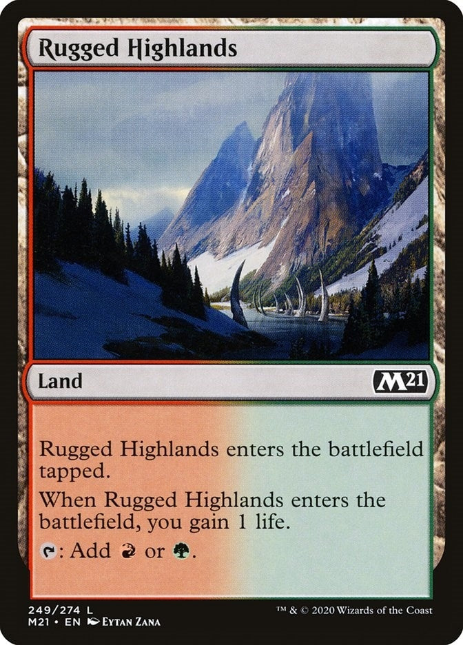 Rugged Highlands (249) (Core Set 2021)