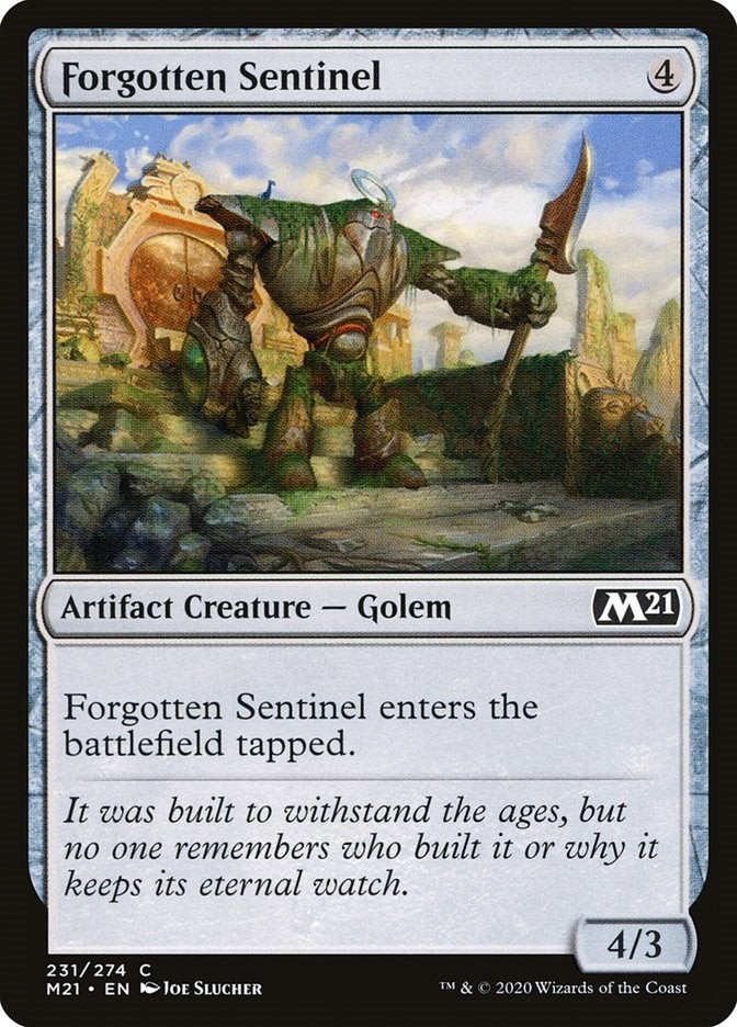 Image for Forgotten Sentinel (231) (Core Set 2021) - Magic: The Gathering