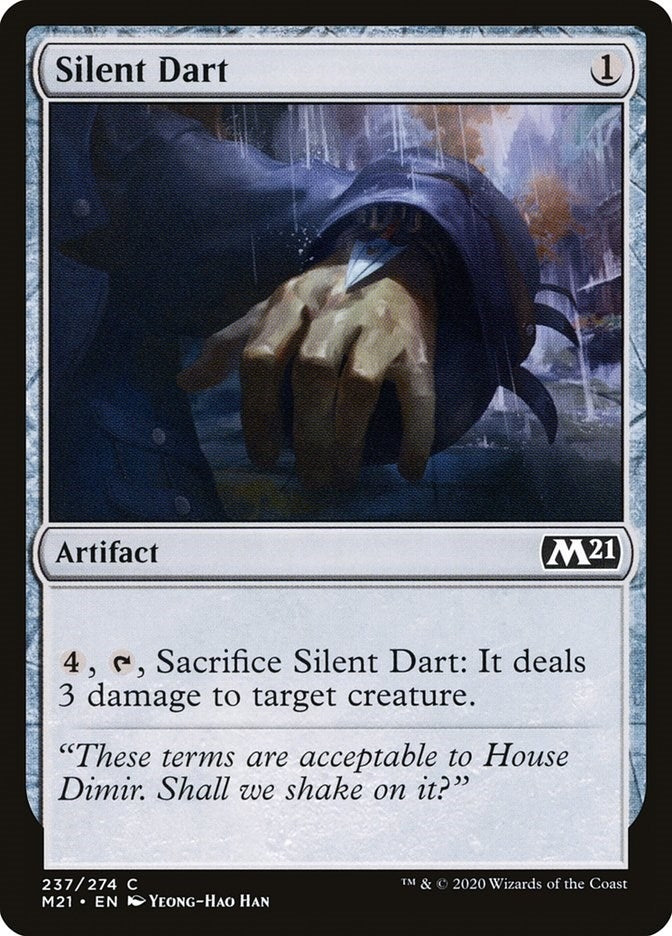 Image for Silent Dart (237) (Core Set 2021) - Magic: The Gathering