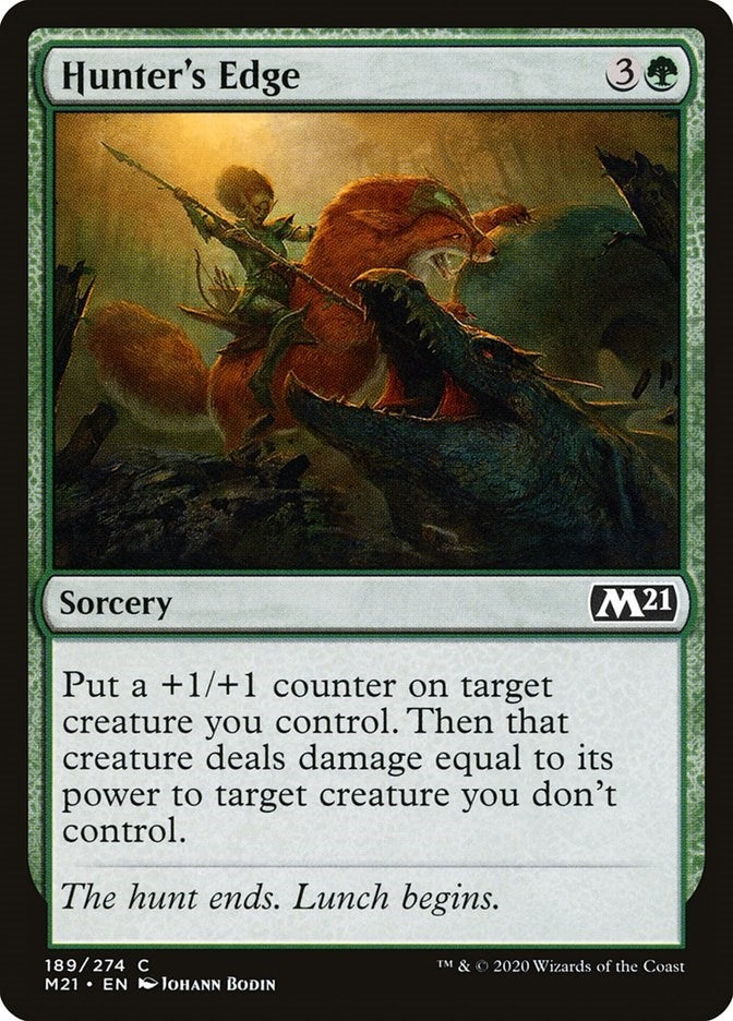 Image for Hunter's Edge (189) (Core Set 2021) - Magic: The Gathering