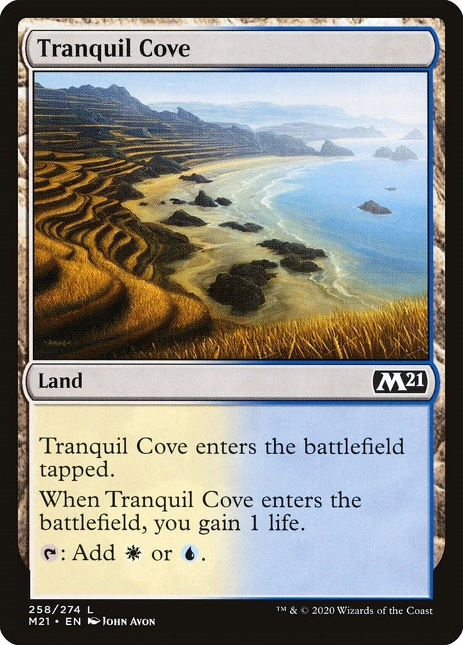 Image for Tranquil Cove (258) (Core Set 2021) - Magic: The Gathering