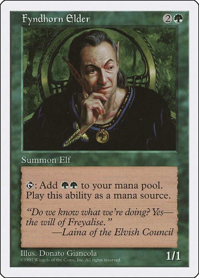 Fyndhorn Elder (Fifth Edition)