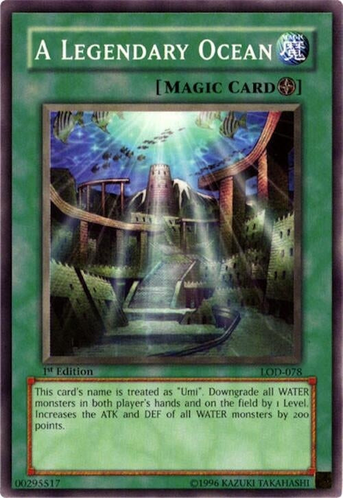 Image for A Legendary Ocean (LOD-078) (Legacy of Darkness) - YuGiOh