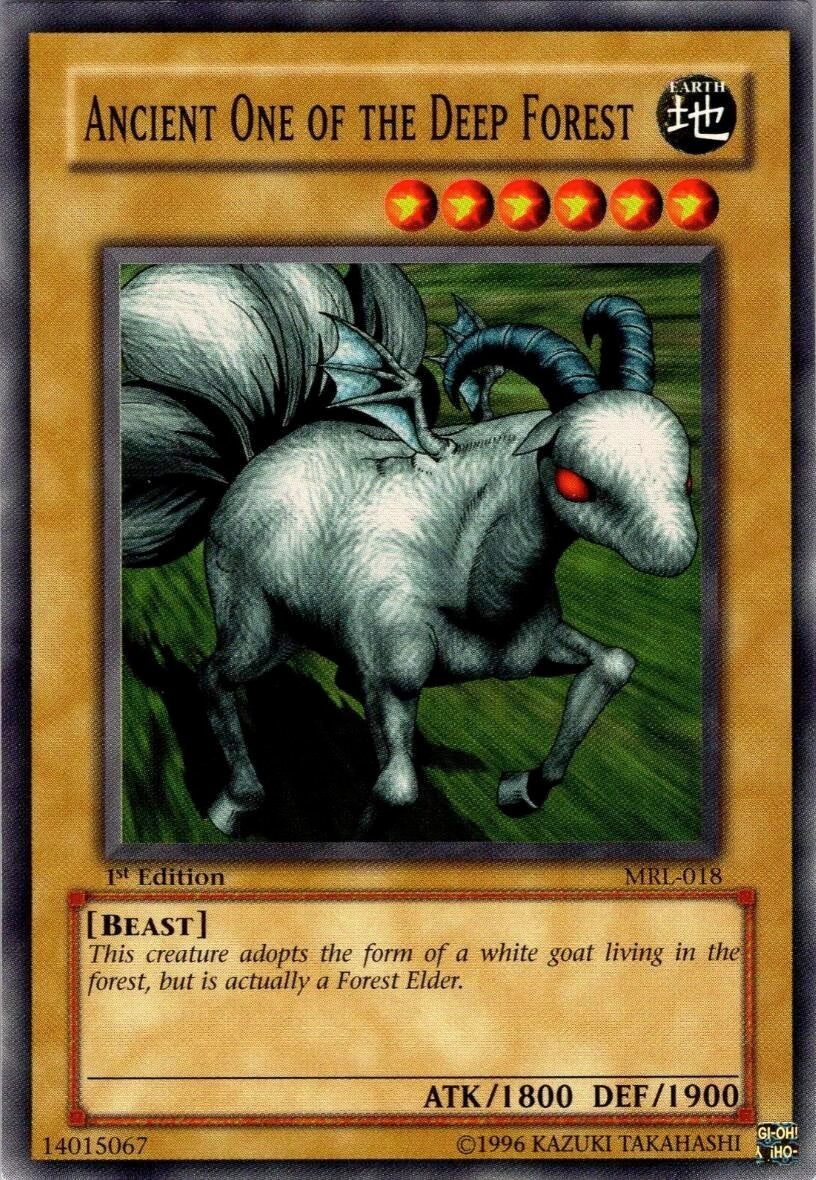 Image for Ancient One of the Deep Forest (MRL-018) (Magic Ruler) - YuGiOh